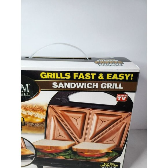 gotham steel dual electric sandwich maker
